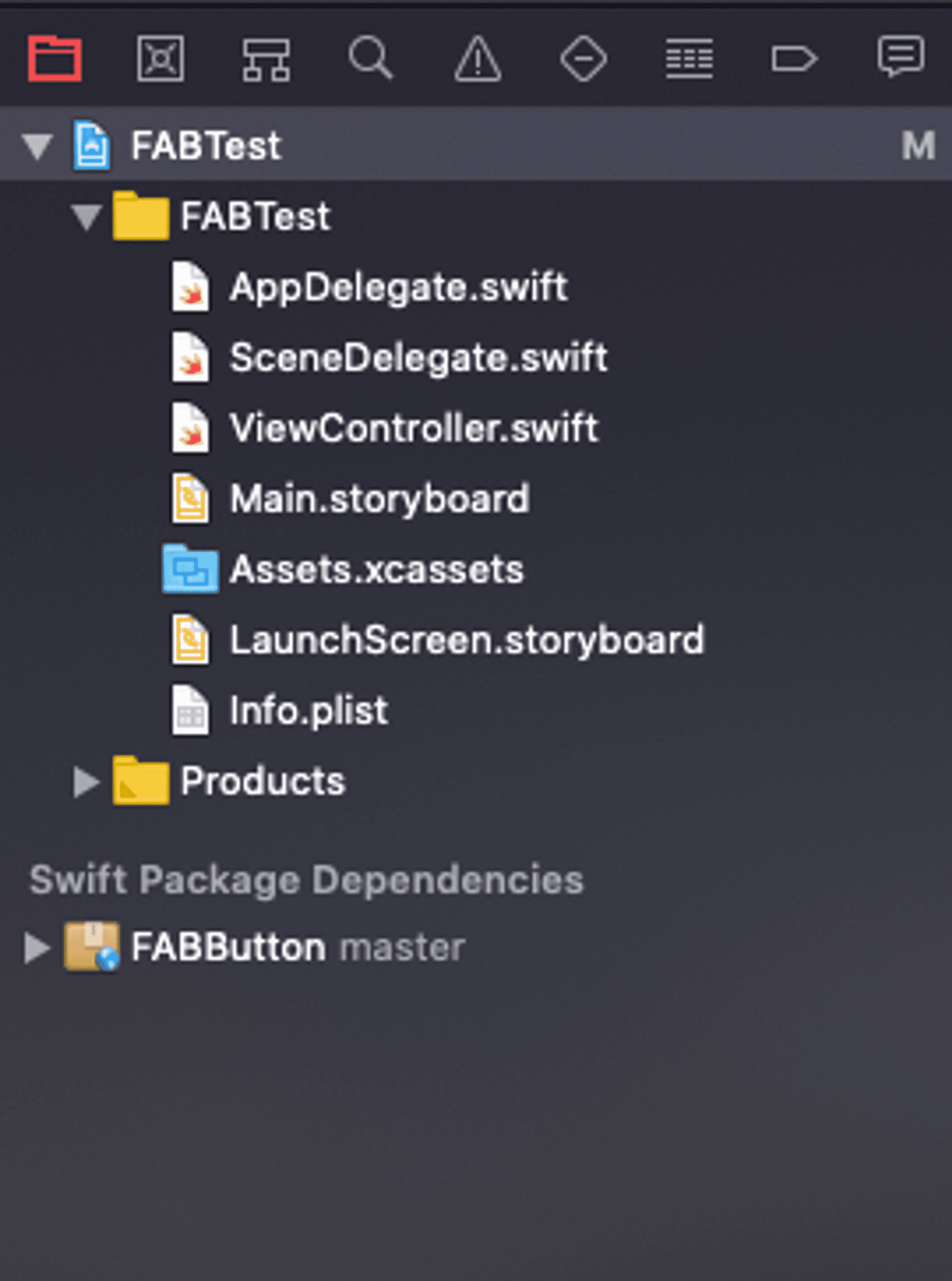 Create Fab Button Swift 10